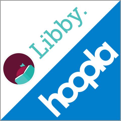 Libby and Hoopla logos