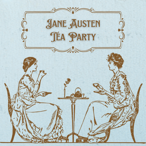 two people drinking tea at table