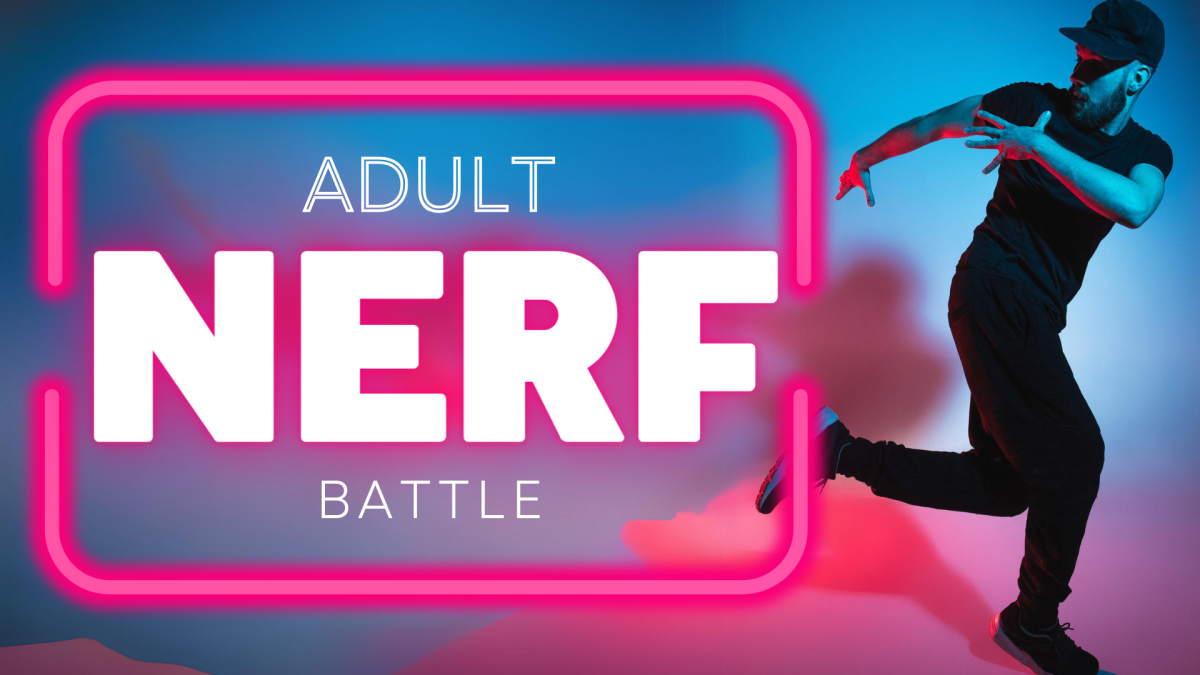 Adult Nerf Battle 